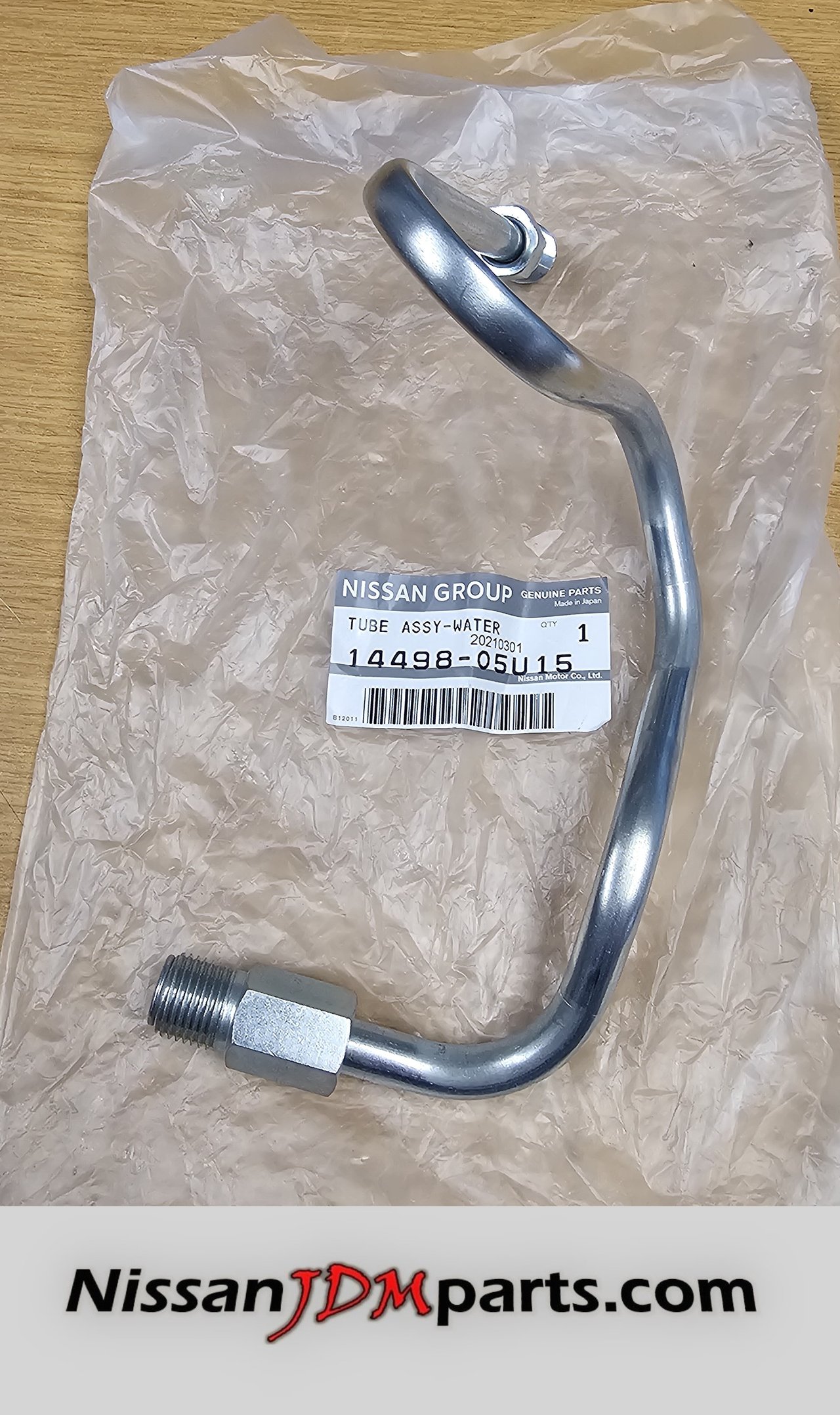 Genuine Nissan R32 R33 R34 GTR Turbo Water Tube 14498-05U15 ...