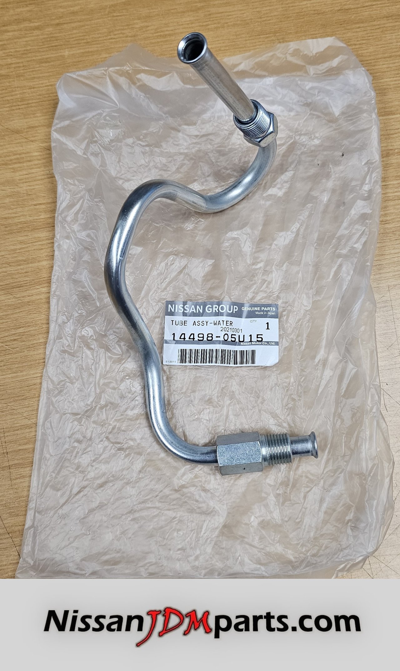 Genuine Nissan R32 R33 R34 GTR Turbo Water Tube 14498-05U15 ...